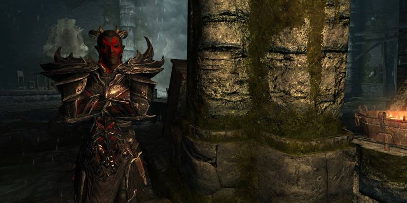 Skyrim Sanguine Inside Dungeon