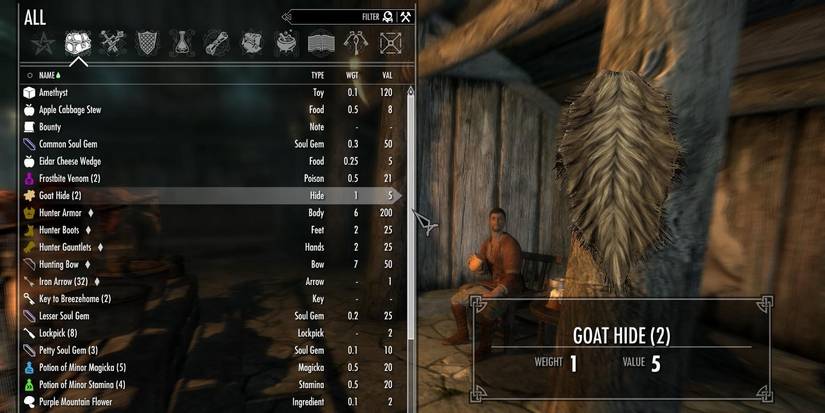 Skyrim SkyUI Cropped