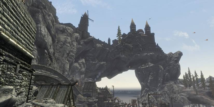 Skyrim Solitude Arch