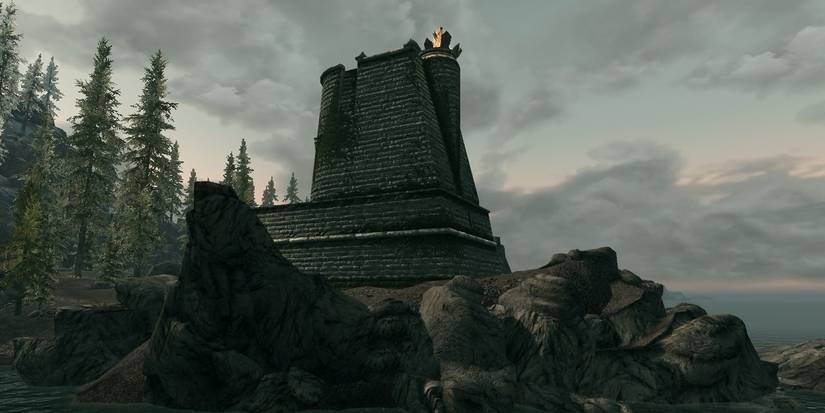 Skyrim Solitude Lighthouse Cropped