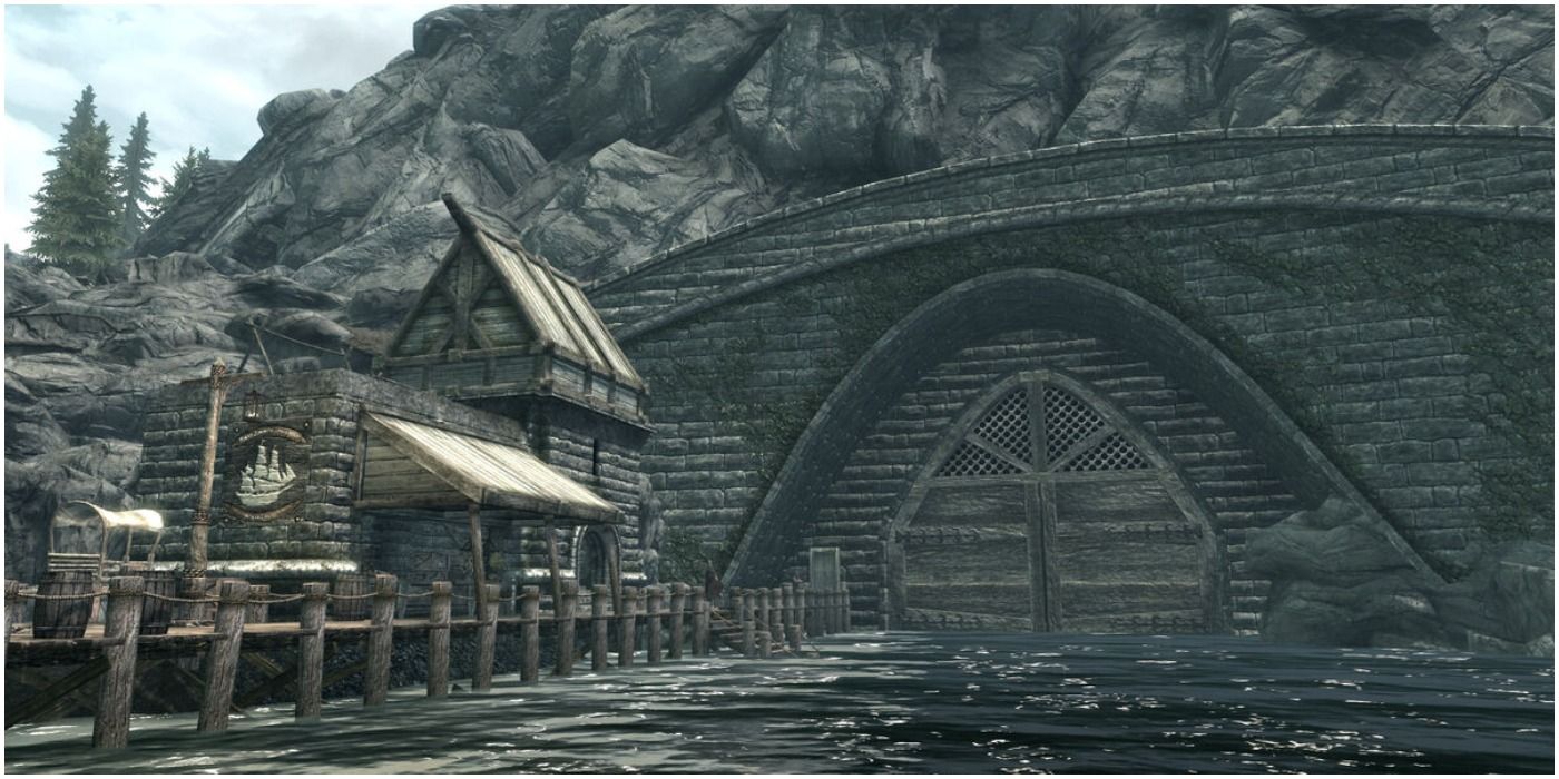 skyrim east empire company storage building under solitude