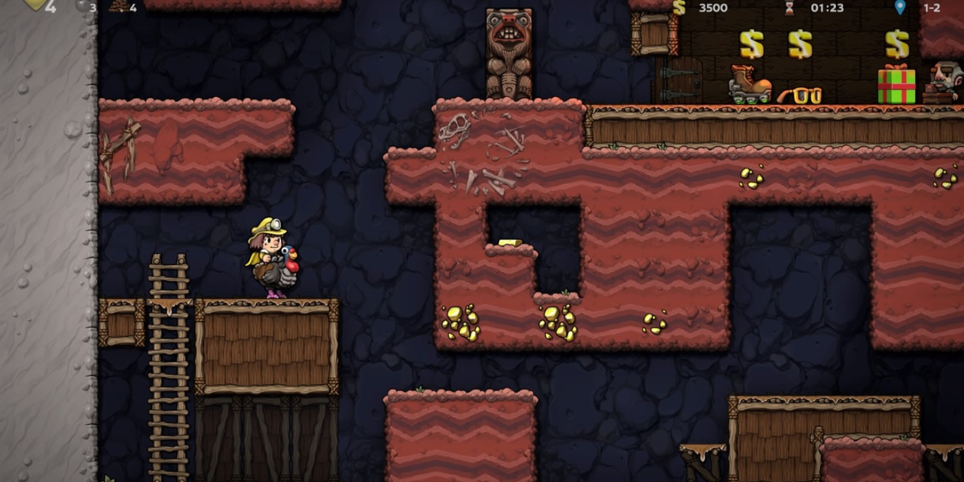 Spelunky 2 turkeys guide - how to tame turkeys, all uses