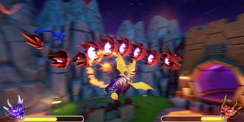 spyro reignited trilogy twin dragons boss fight