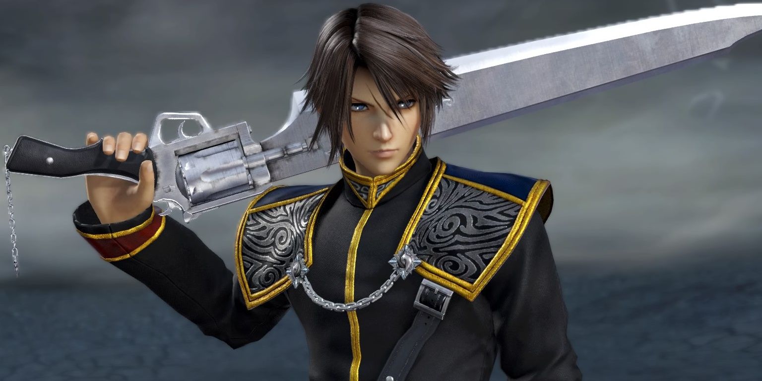 Squall in his SeeD uniform