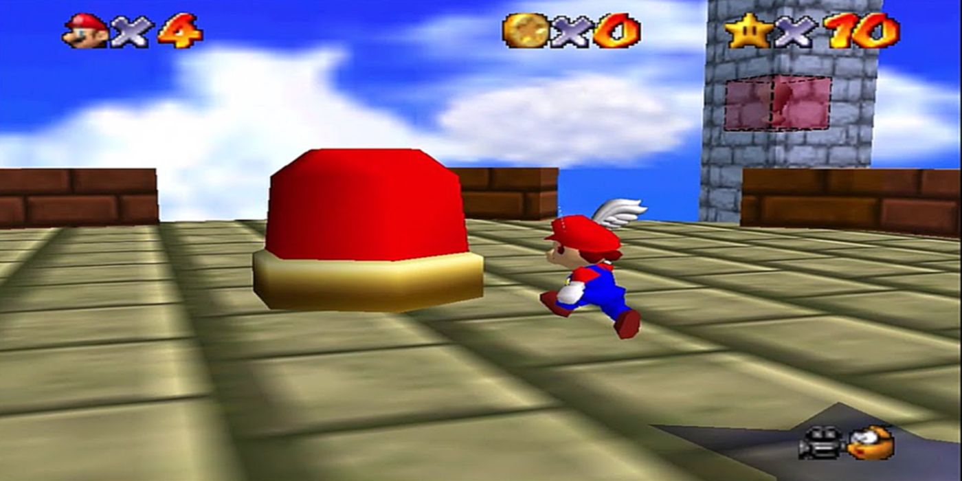 Super Mario 64 Red Switch