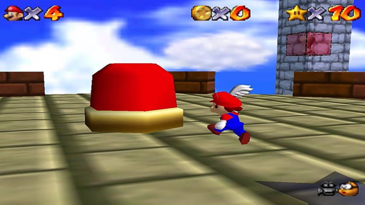 Super Mario 64 Red Switch