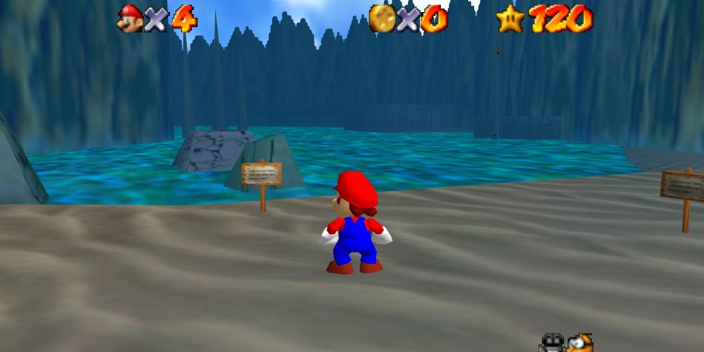 Mario 64 Jolly Roger Bay