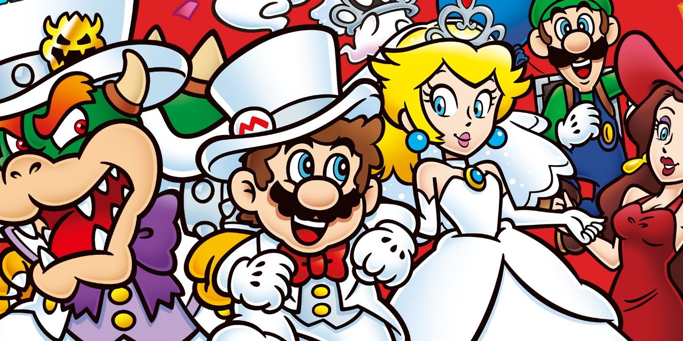 Mario Odyssey Wedding