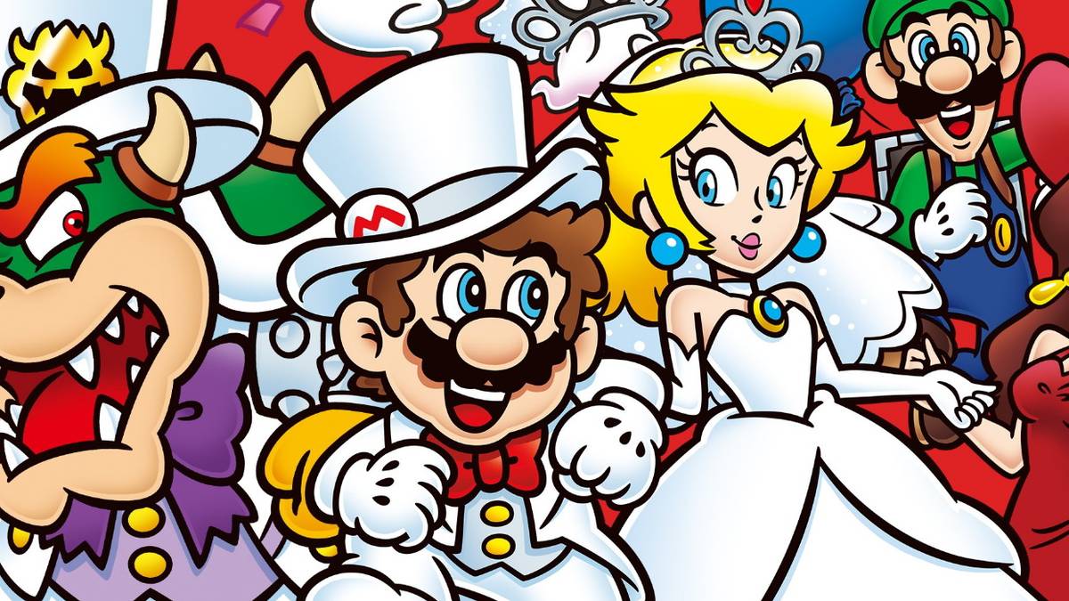 Mario Odyssey Wedding