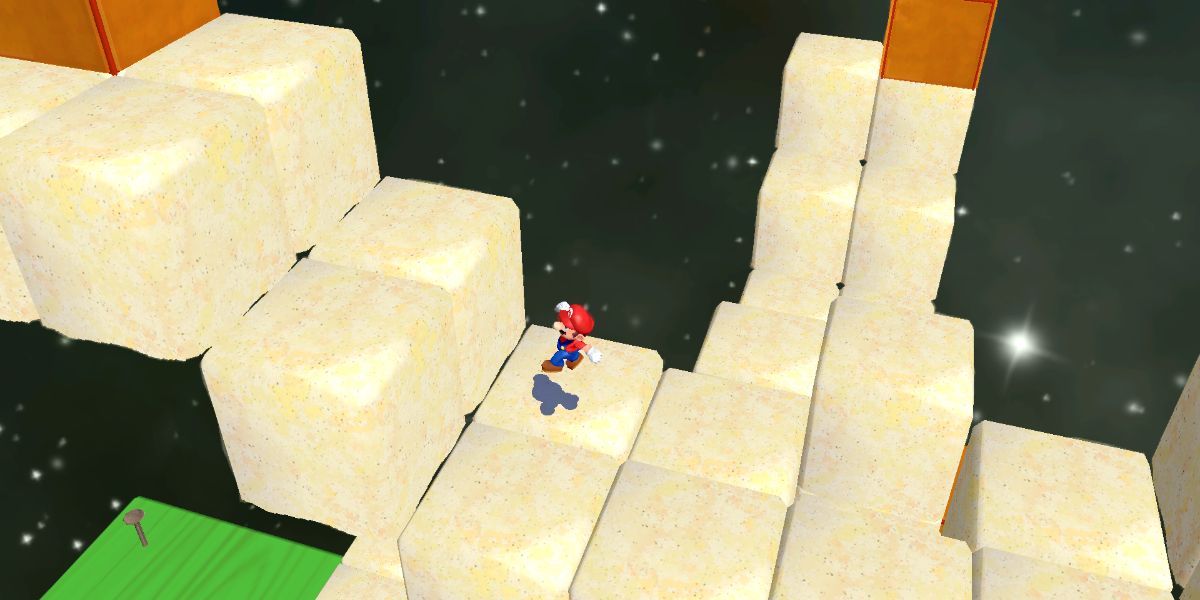 Super Mario Sunshine Sand Castle FLUDD-less Platforming