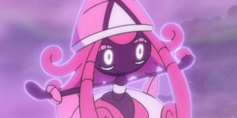 Tapu Lele using Psychic powers in Pokemon