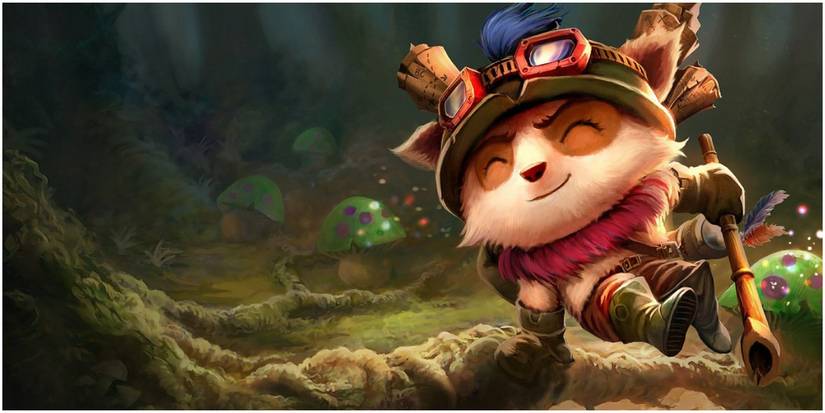 Teemo Running Through The Jungle & Placing His Shrooms