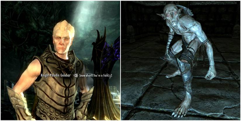 The Elder Scrolls Dwemer Gelebor and Falmer