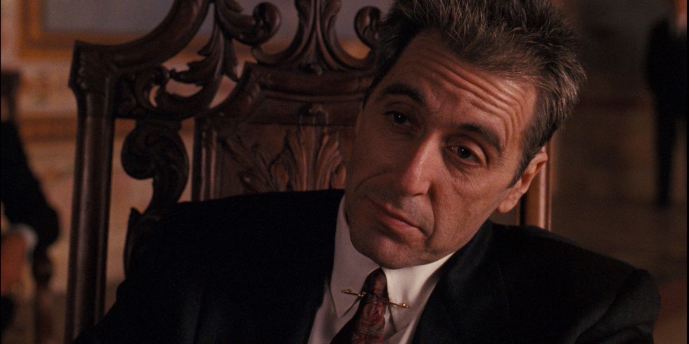 Al Pacino as Michael Corleone in Francis Ford Coppola's The Godfather Part III