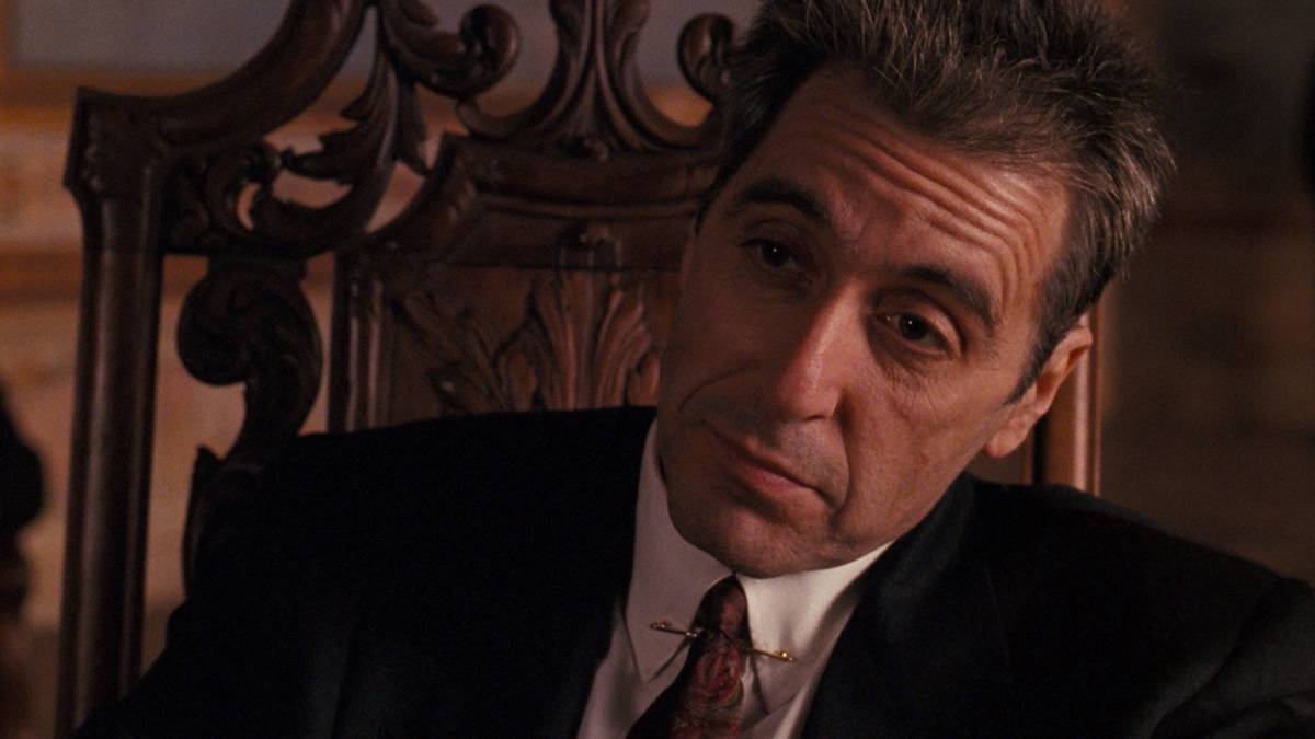 Al Pacino as Michael Corleone in Francis Ford Coppola's The Godfather Part III