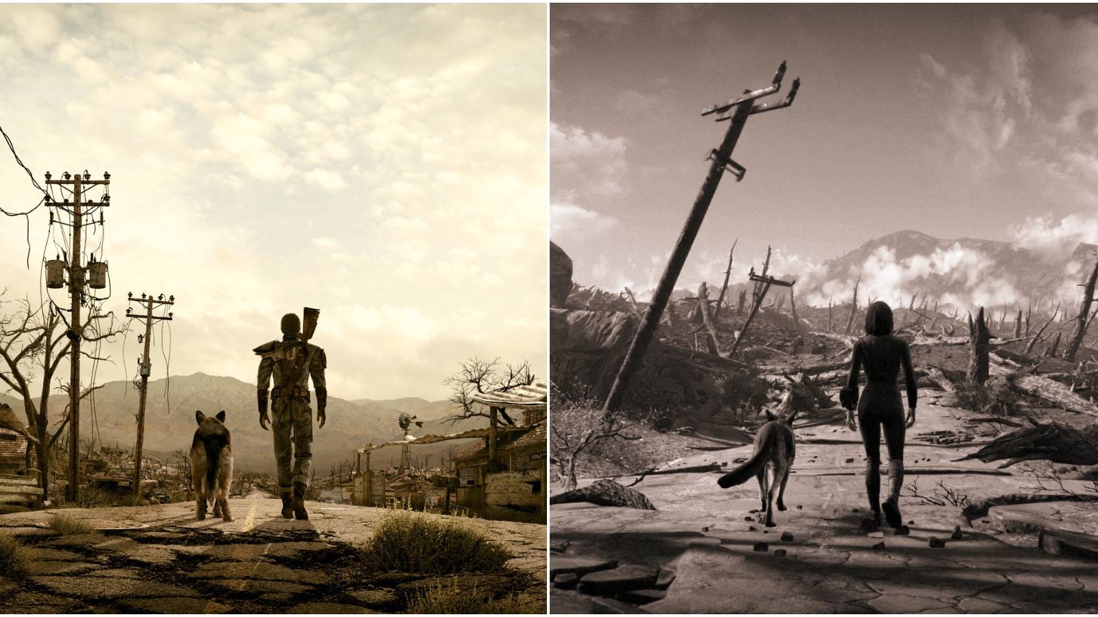 Fallout 3 and 4 - Protagonists