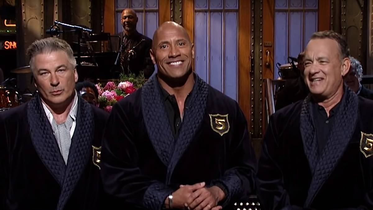 The Rock Tom Hanks Alec Baldwin