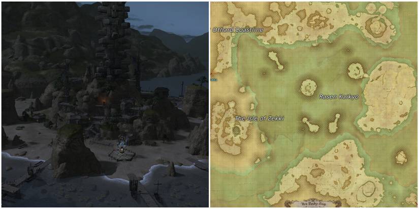 The Ruby Sea Onokoro and Map