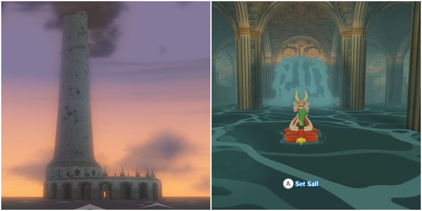 The Tower of Gods from The Wind Waker