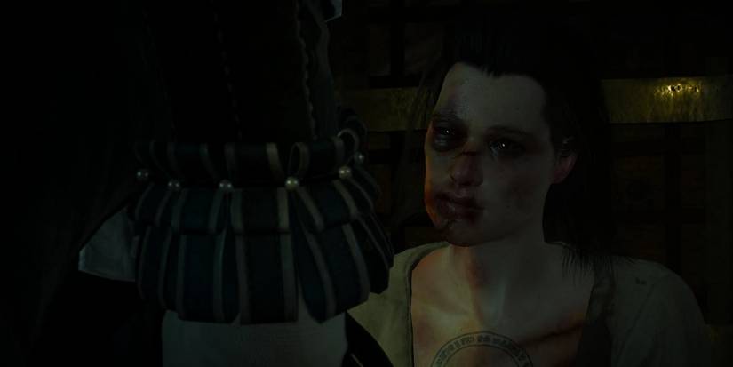 The Witcher 3 Síle is dying in prison