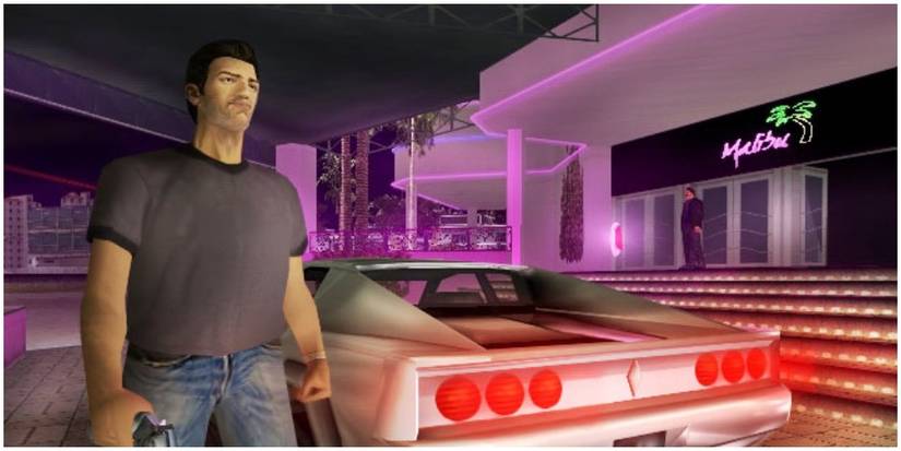 Tommy outside of the Malibu Club