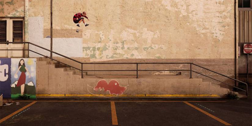 Tony Hawk School 2 stairs