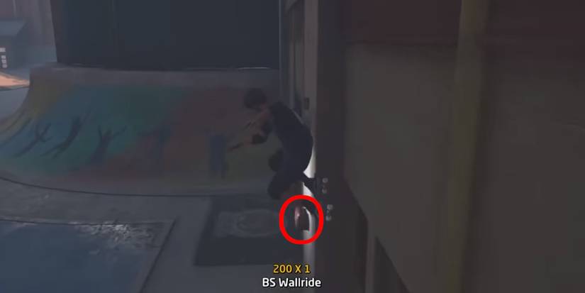 Second Ball Location in School Tony Hawk Remake