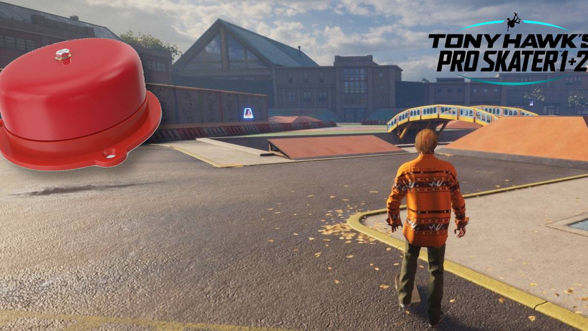 School bell location Tony Hawk Pro Skater remake