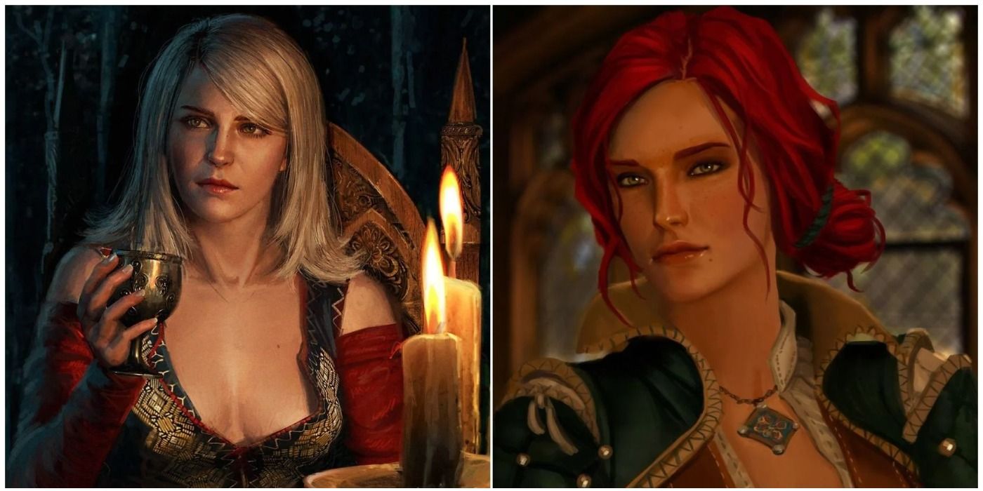 Triss Merigold and Keira Metz ffrom The Witcher 3