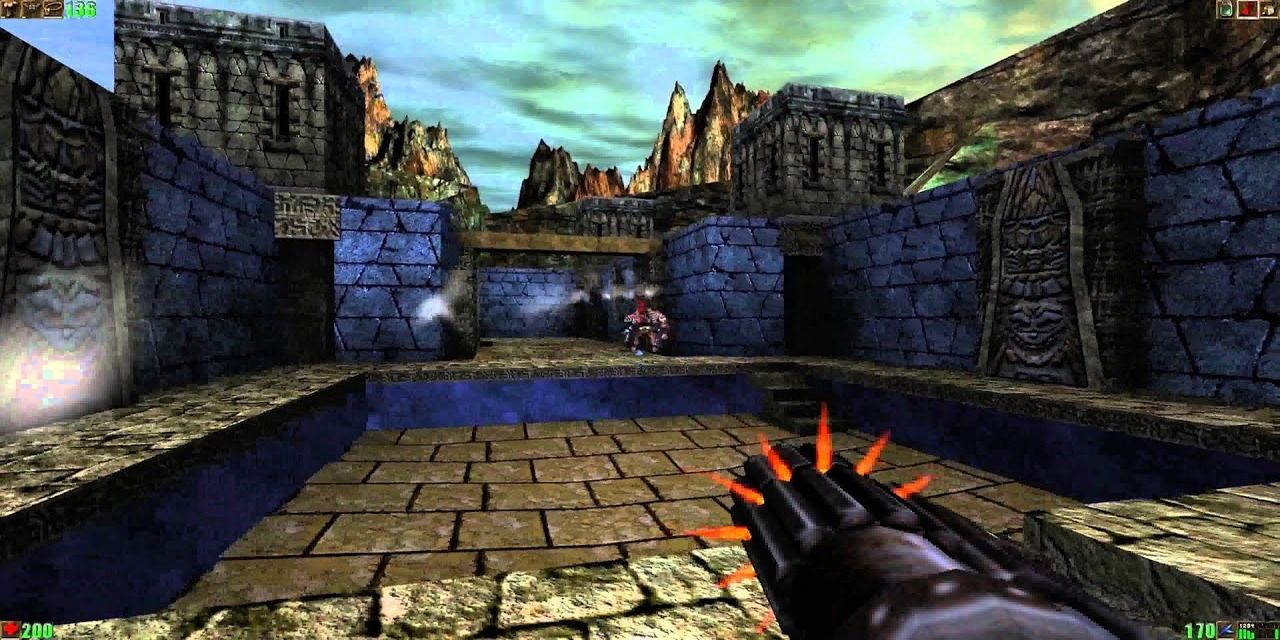 Screenshot Unreal fps game 1998