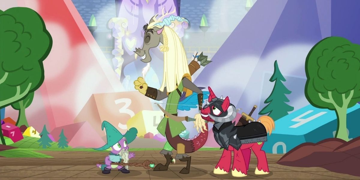 Discord has brought Spike and Big Macintosh into their D&D game.