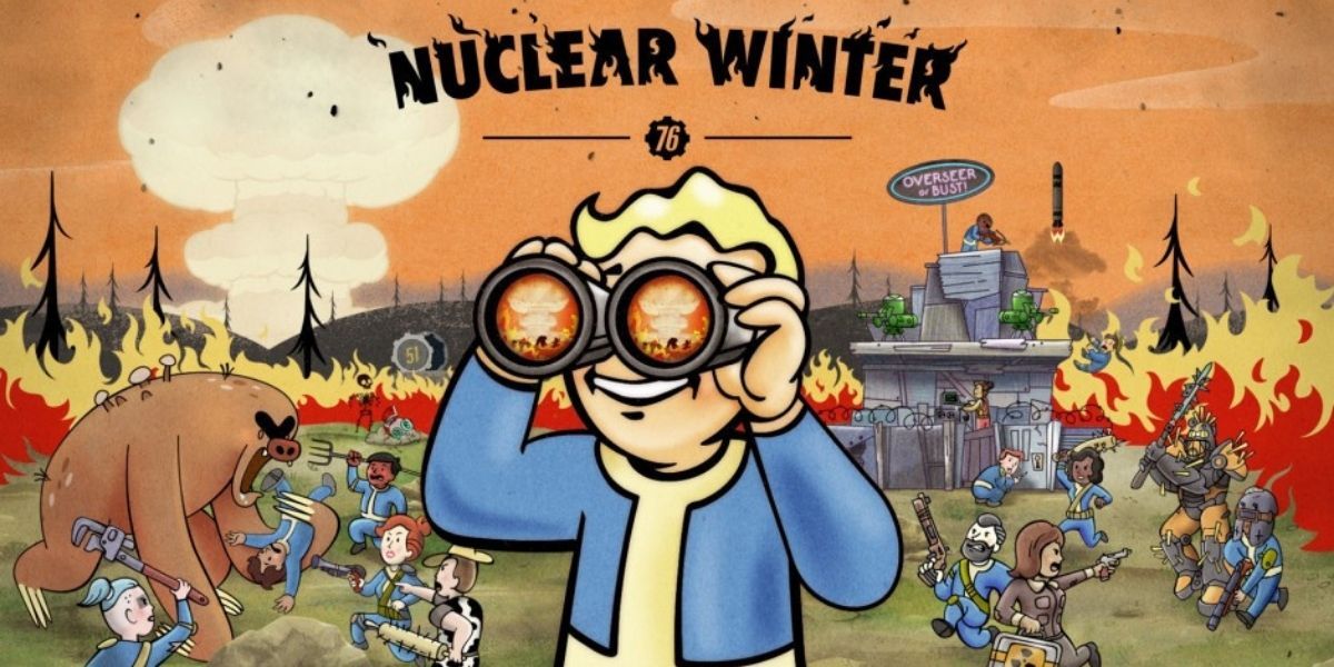 Advertising image for Nuclear Winter before its release
