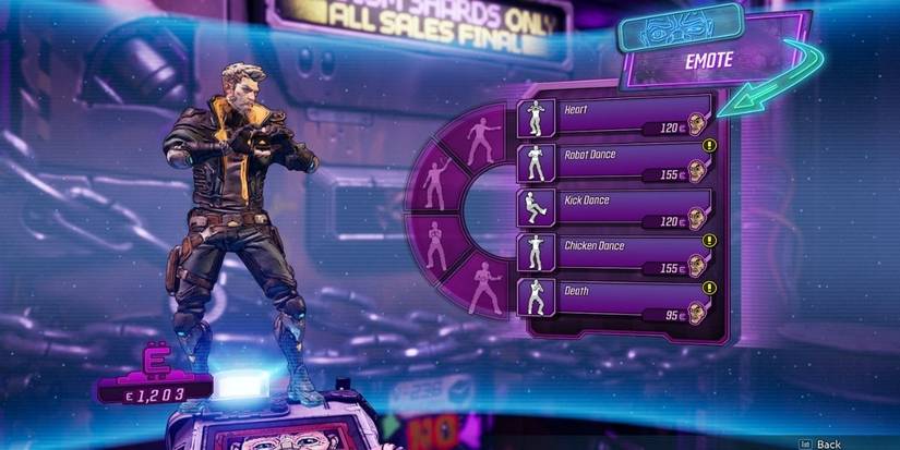 Crazy Earl's Shop in Borderlands 3