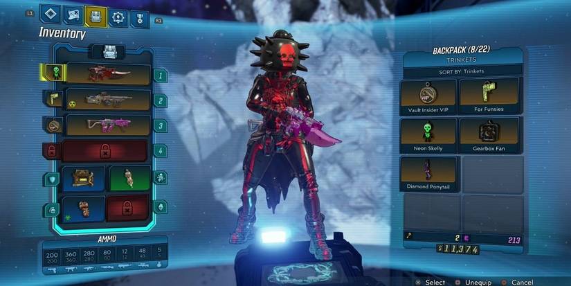 How to attach weapon trinkets in borderlands 3