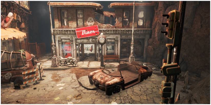 The training simulator found inside of Vault 75