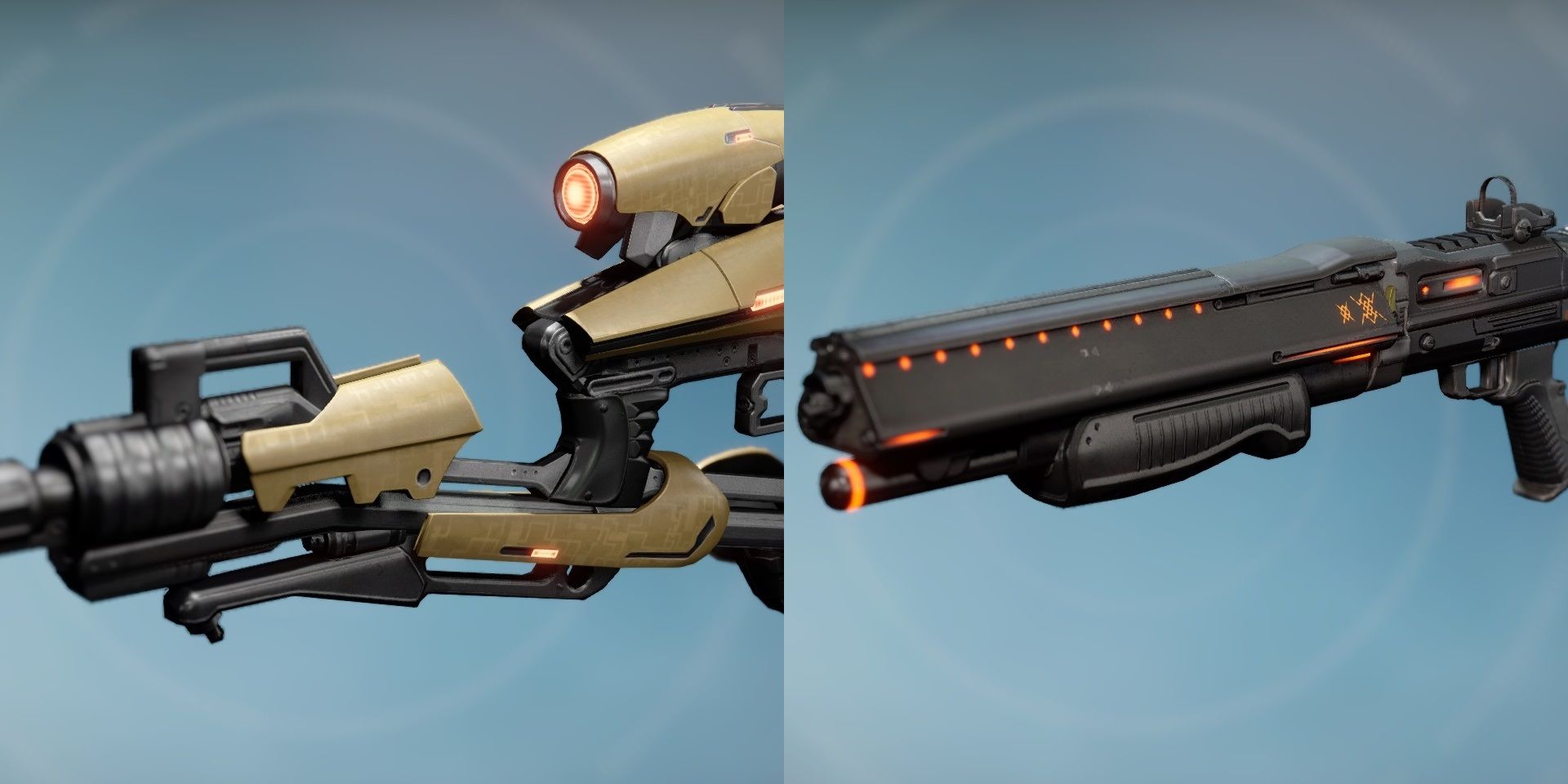 Vex Mythoclast and Invective Exotic Weapons from Destiny