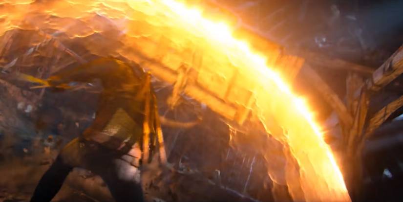 Witcher 3 OP Powers - 6 - Geralt uses Quen