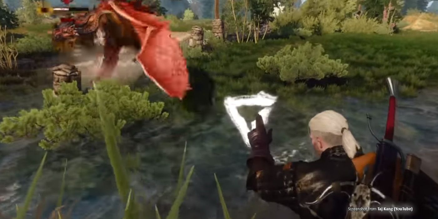 Geralt using Axii