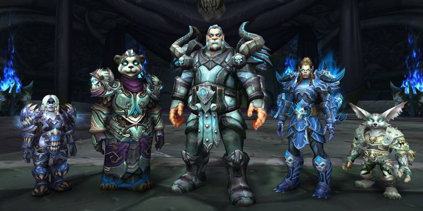 World Of Warcraft Character Line up