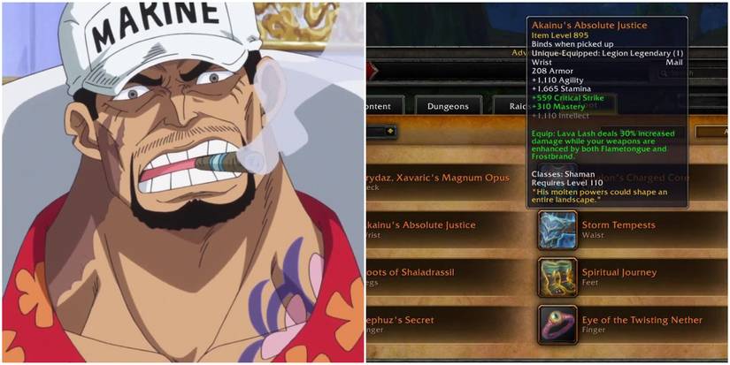 World of WarCraft Akainu and Akainus Absolute Justice Wrist 2