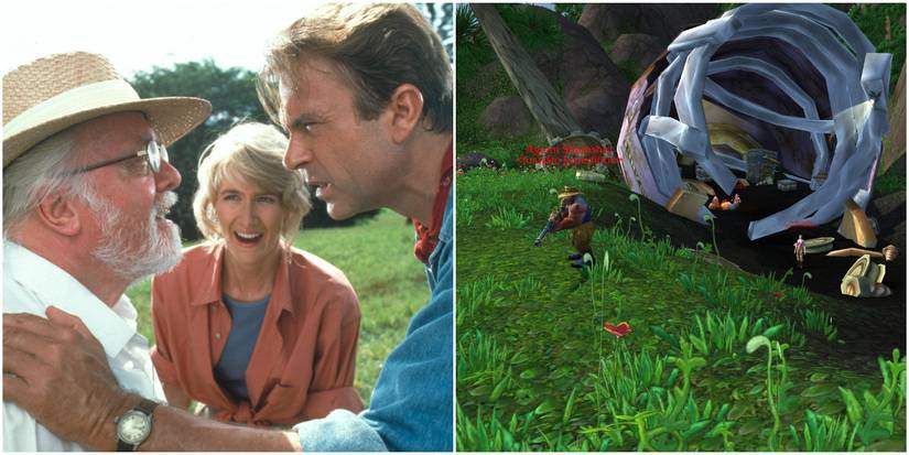 World of WarCraft Jurassic Park Dr. Grant Dr. Sattler John Hammond