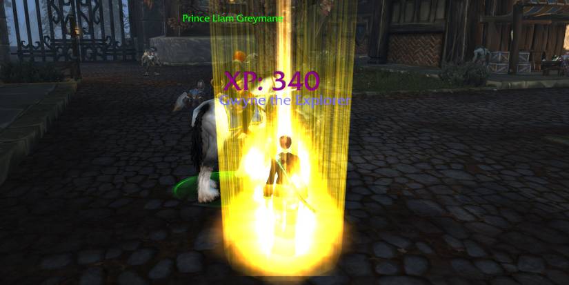 Gilnean Female in Gilneas Levels Up