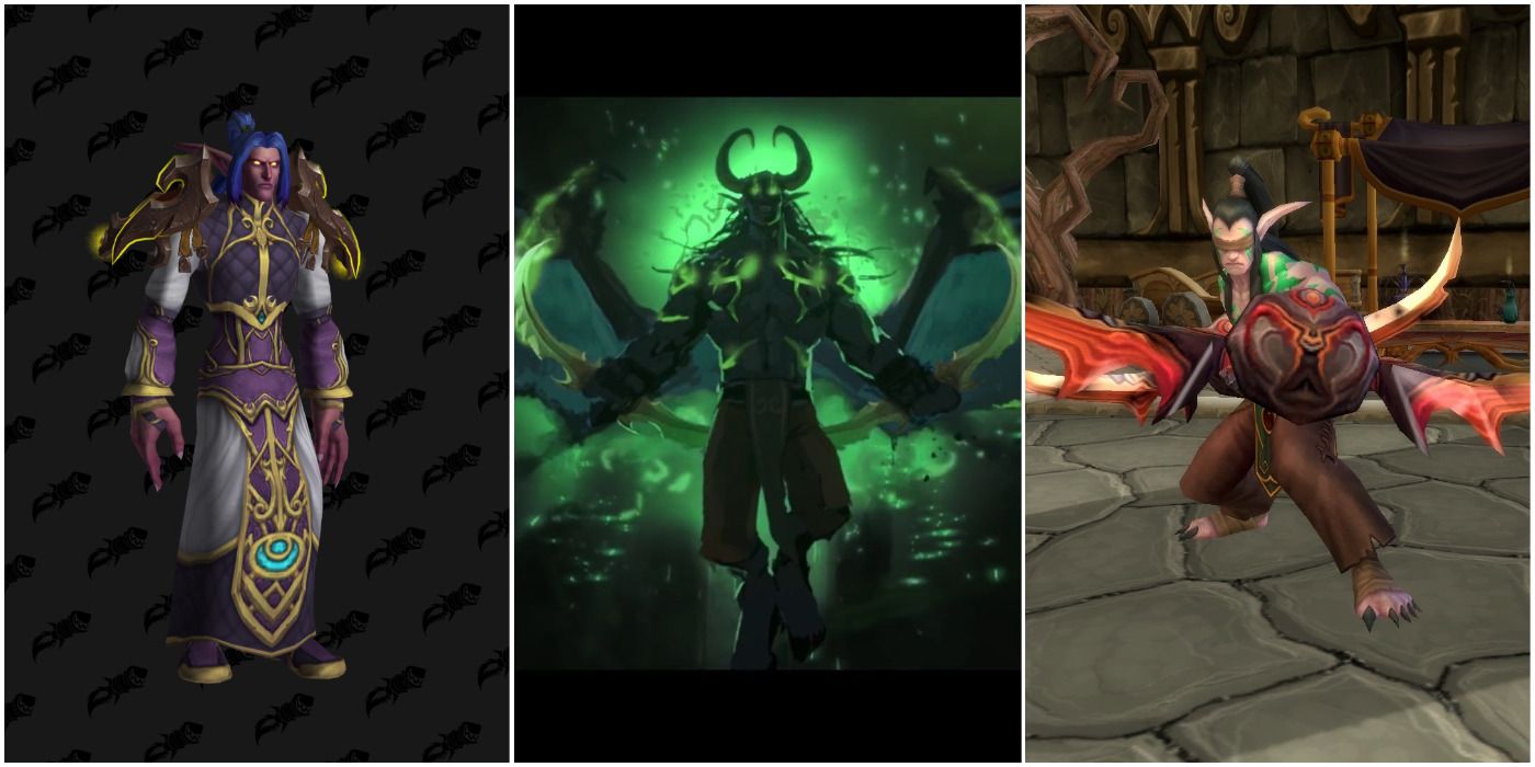 World of WarCraft Illidan Flashback Well of Eternity Legion