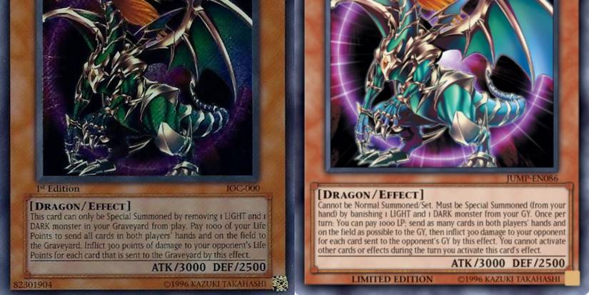 Chaos Emperor Dragon original and errata