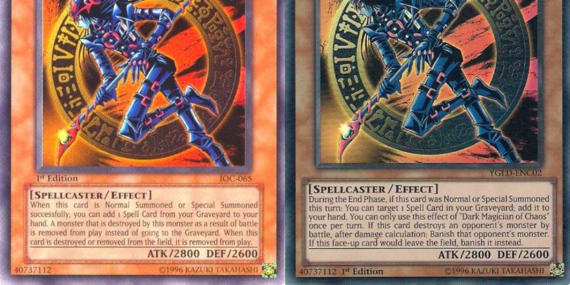 Dark Magician of Chaos original and errata