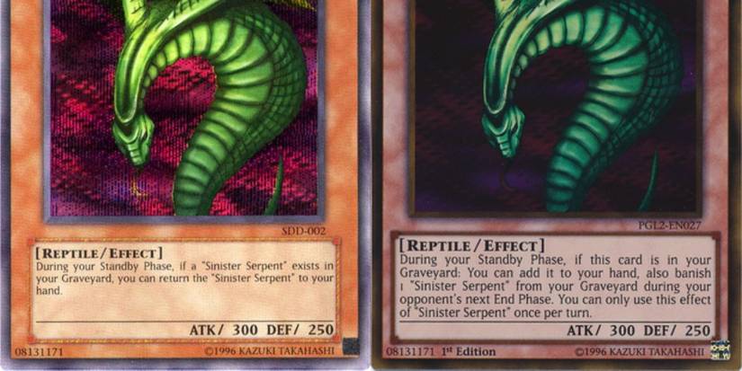 Sinister Serpent Original and errata
