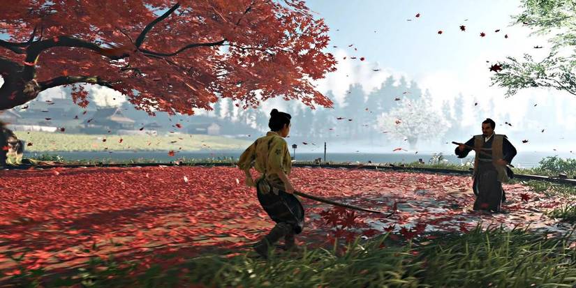 Young Jin Sakai training with Lord Shimura.