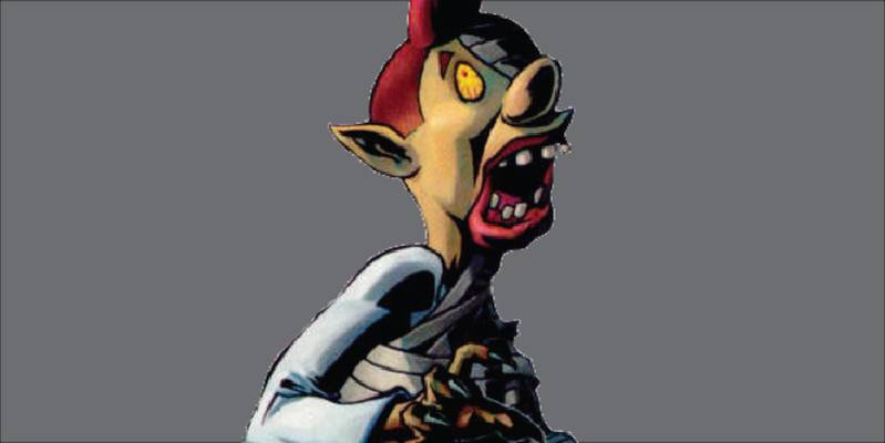 Legend of Zelda Majora's Mask Pamela's Father or Dad Zombie