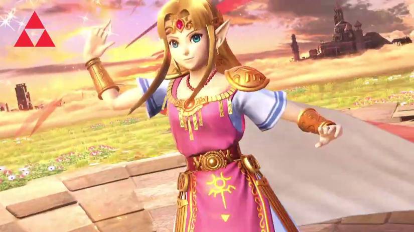 Zelda Victory in SSBU