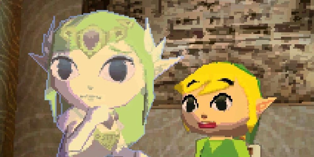 Zelda in Spirit Tracks